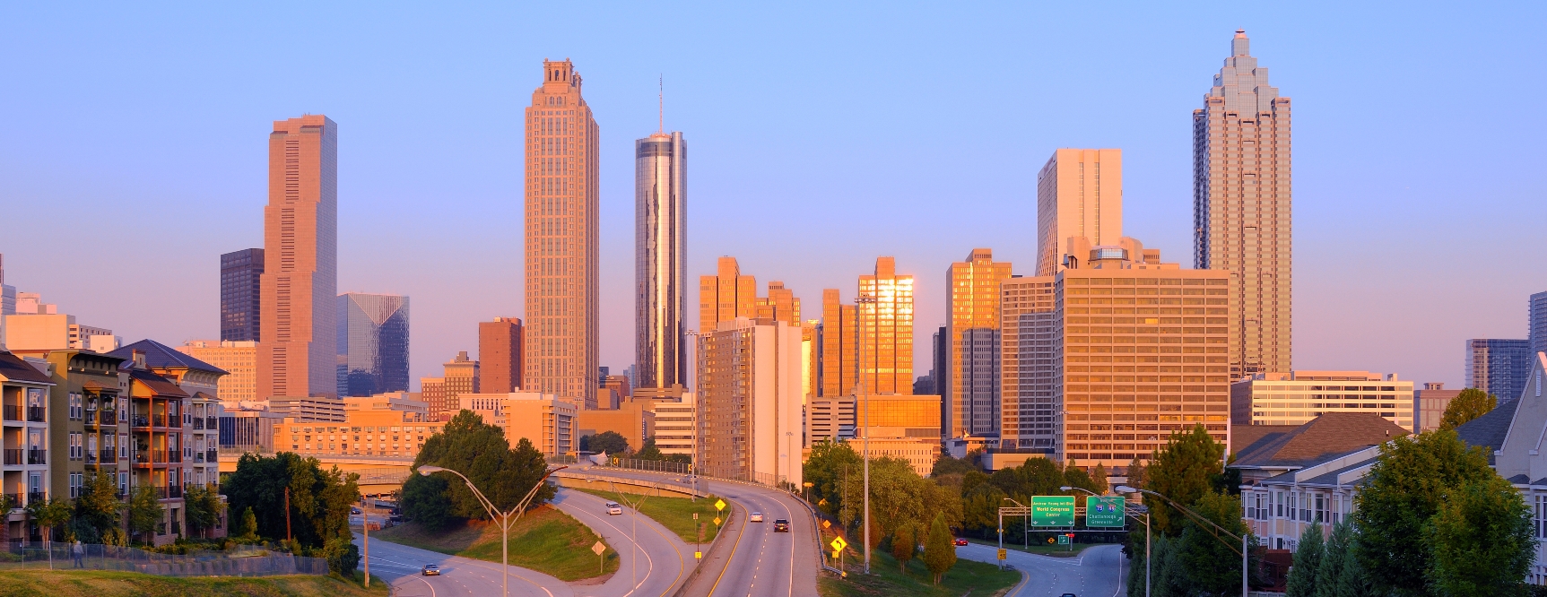 Downtown Atlanta Cityscape